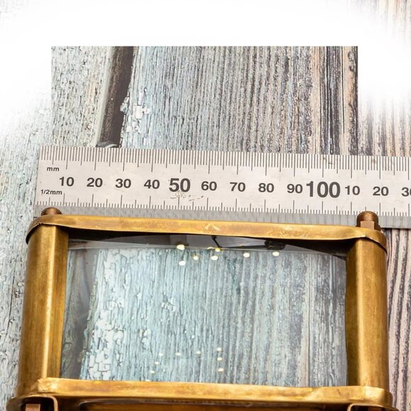 Brass Magnifying Glass Handheld Magnifier For Reading Home Decoration Gifts - Picture 5 of 8